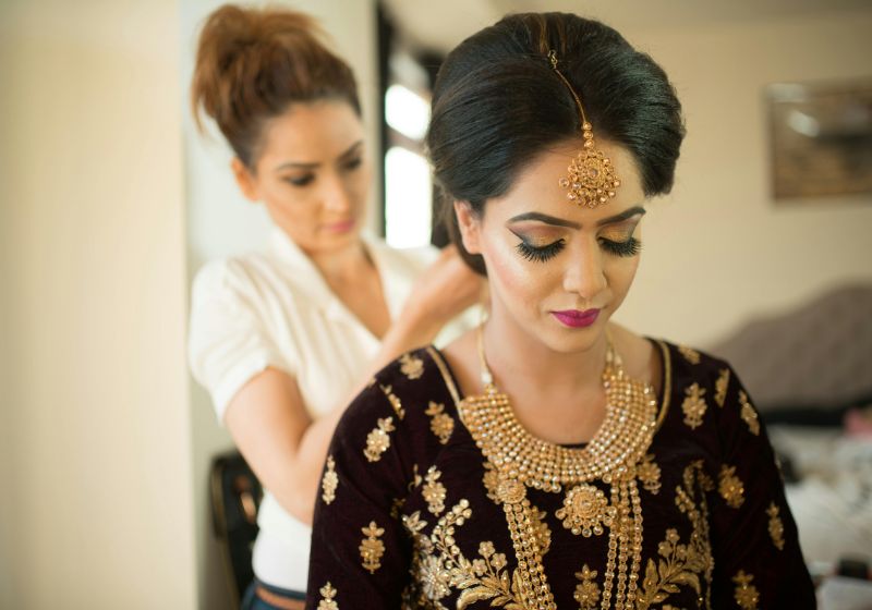 Bridal-hair-styling